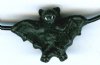 1 18x12mm Ceramic Bat Bead