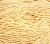 1 Hank of 11/0 Beige Pearl Seed Beads
