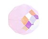 1 18mm Faceted Light Pink Opal AB