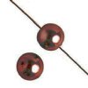 16 inch strand of 4mm Dark Bronze Round Glass Pearl Beads