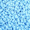 50g 6/0 Opaque Light Blue Seed Beads
