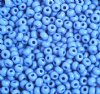 50g 6/0 Opaque Medium Blue Seed Beads