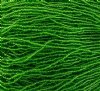 1 Hank of 11/0 Transparent Chartreuse Green Seed Beads