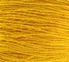 1 Hank of 11/0 Transparent Yellow Seed Beads