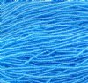 1 Hank of 11/0 Transparent Light Aqua Seed Beads