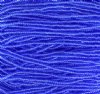 1 Hank of 11/0 Transparent Sapphire Seed Beads