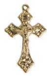 1 38x23mm Gold Crucifix Pendant