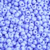50g 6/0 Opaque Pale Periwinkle Blue Seed Beads