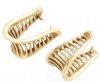 1 15mm Anti-Tarnish Brass Ladder Pinch Bail