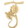 1 20mm Anti-Tarnish Brass Leaf Toggle
