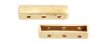 1 4x16mm 3 Hole Anti-Tarnish Brass Spacer Bar