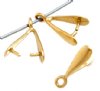 1 11x2.5mm Anti-Tarnish Brass Plain Bail