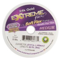 30ft of 24k Gold Soft Flex .019 in. Medium