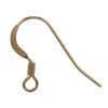 GF6410 1 Pair Gold Filled Flat Fish Hook Ear Wires