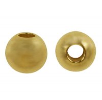 GF4760 1, 6mm Round Gold Filled Bead
