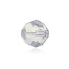 10 4mm Round White Opal Swarovski Beads