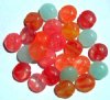 25 12x5mm Rounded Flat Disks - Mix Pack