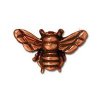 1 10x16mm Antique Copper TierraCast Honey Bee Bead