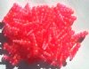 100 19mm Acrylic Dragonfly Bodies - Transparent Hot Pink