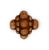 1 8.5mm TierraCast Antique Copper Pamada Bead