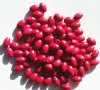 100 9x6mm Red Oval ...