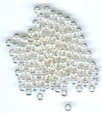 144 2x3mm Bright Silver Metal Rondelle Beads