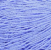 1 Hank of 10/0 Opaque Pale Blue Seed Beads 