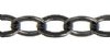 1 Meter of 5.4x5mm Flat Oval Gunmetal Plated Chain