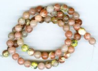 16 Inch Strand 6mm Round Lepidolite Beads