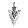 1 33x16mm Antique Silver Arrowhead Pendant