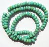 16 inch strand of 5x6mm Turquonite Rondelles