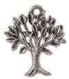 1 22x17.6mm Antique Silver Tree of Life Pendant