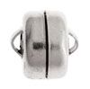 Magnetic - 10 8mm Silver Plated Clasps