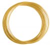 30 Loops of 2.25 Inch Diameter Beadalon Gold Bracelet Memory Wire