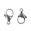 8, 12x7mm Stainless Steel Lobster Claw Clasps 