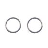 100, 6mm Stainless Steel Jump Rings 