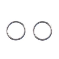 100, 6mm Stainless Steel Jump Rings 