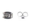 50, 5x3.5mm Stainless Steel Earring Clutches 