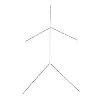 Beadable Stick Person Frames - Pkg. of 6