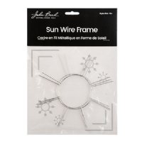 Beadable Radiant Sun Frames - Pkg. of 3