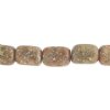 6, 15x20mm Autumn Jasper Nugget Beads