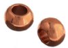 50 4x6mm Antique Copper Metal Beads