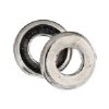 50, 6mm Nickel Washer Metal Beads