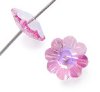 10 6mm Rose Swarovski Sew On Flowers