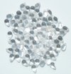 100 4x6mm Transparent Crystal Drop Beads