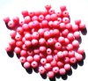100 5mm Opaque Pink...