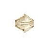 25 5mm Light Silk Swarovski Bicone Beads