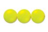 25 4mm Neon Yellow Swarovski Pearl Beads