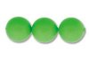 25 6mm Neon Green Swarovski Pearl Beads