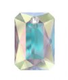 1, 16x11.5mm Crystal AB Swarovski Emerald Cut Pendant